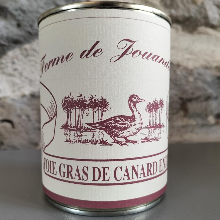 Foie gras de canard entier - 370g