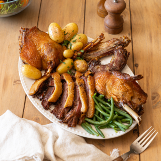 1/2 canard avec carcasse