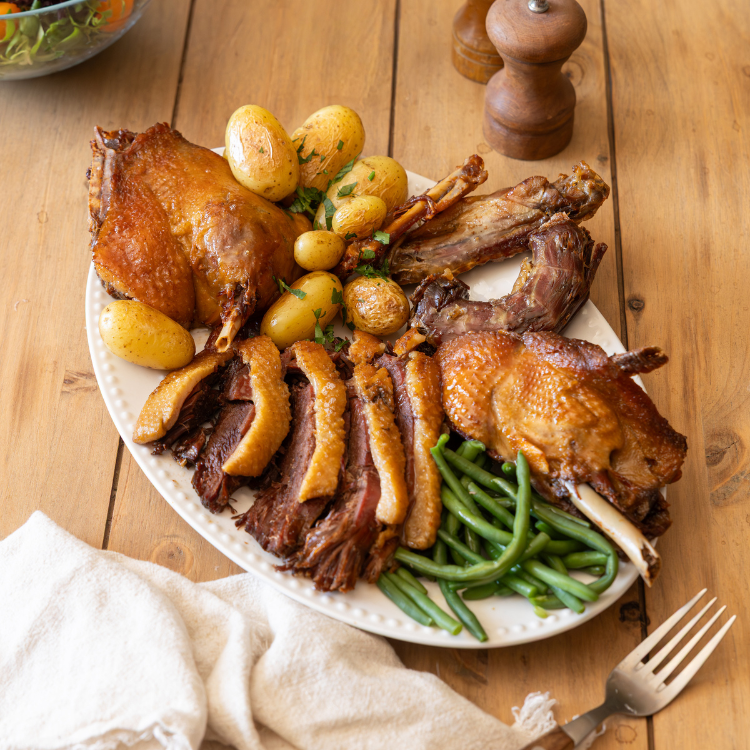 1/2 canard avec carcasse